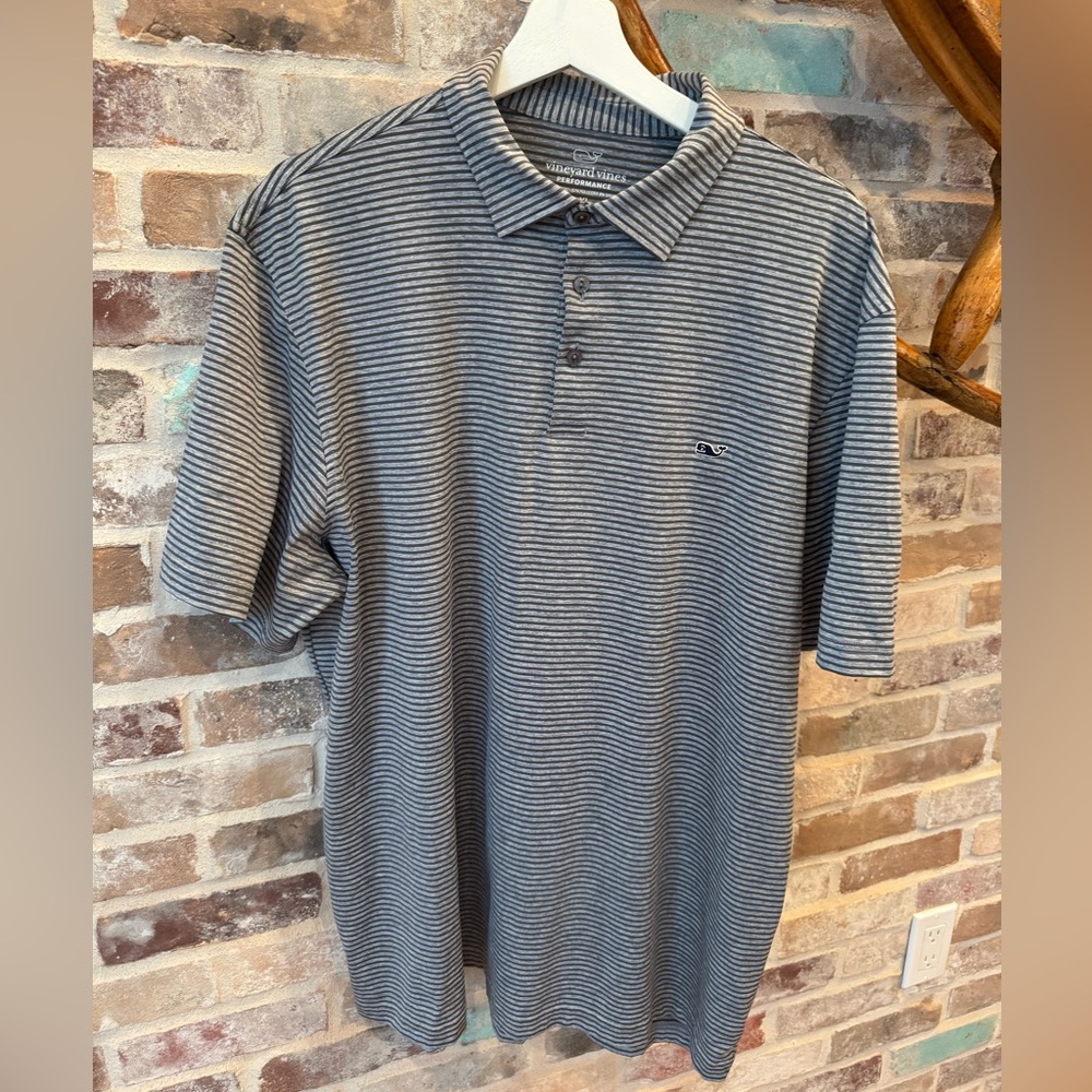 Vineyard Vines Striped Polo Shirt